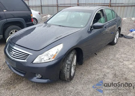 2010 Infiniti G37X z USA, uszkodzony, nr VIN JN1CV6AR8AM456095